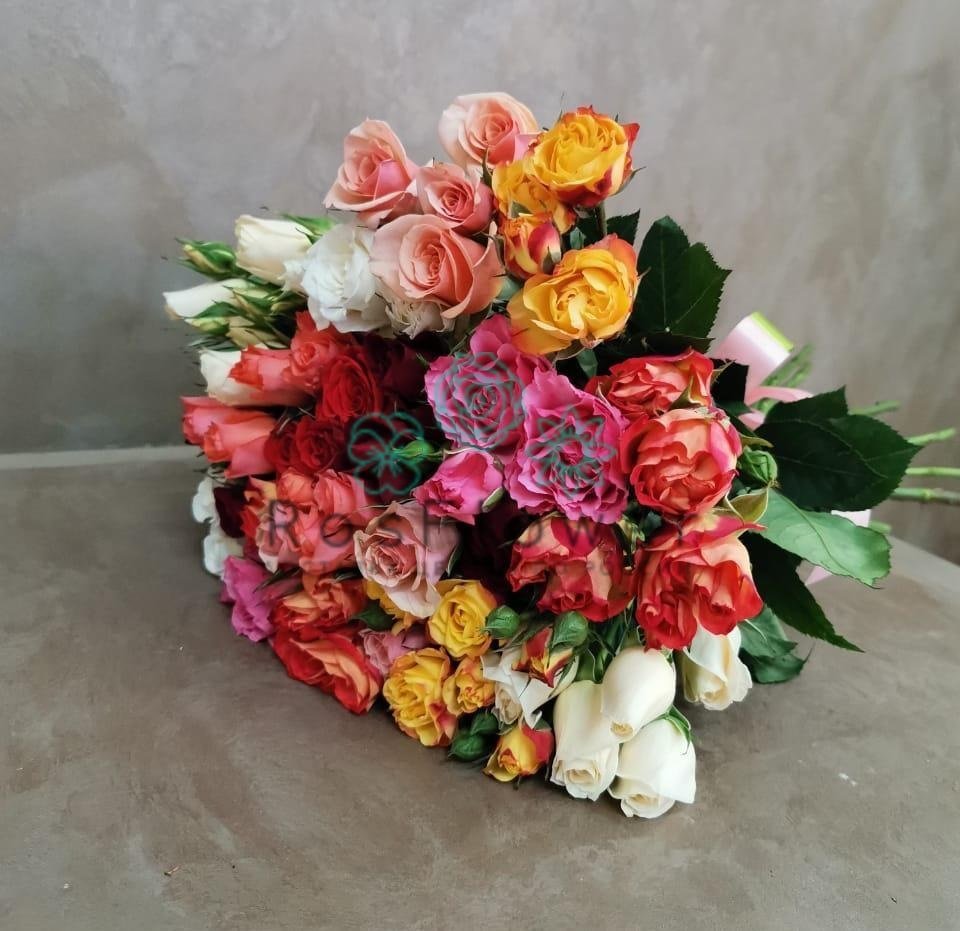 Букет цветов из: Розы в Толстяково