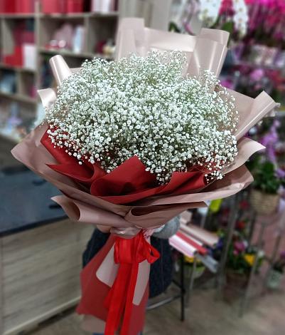 Букет цветов из: Гипсофила в Толстяково