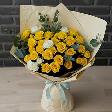 Букет цветов из:  Розы в Толстяково