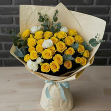 Букет цветов из:  Розы в Толстяково