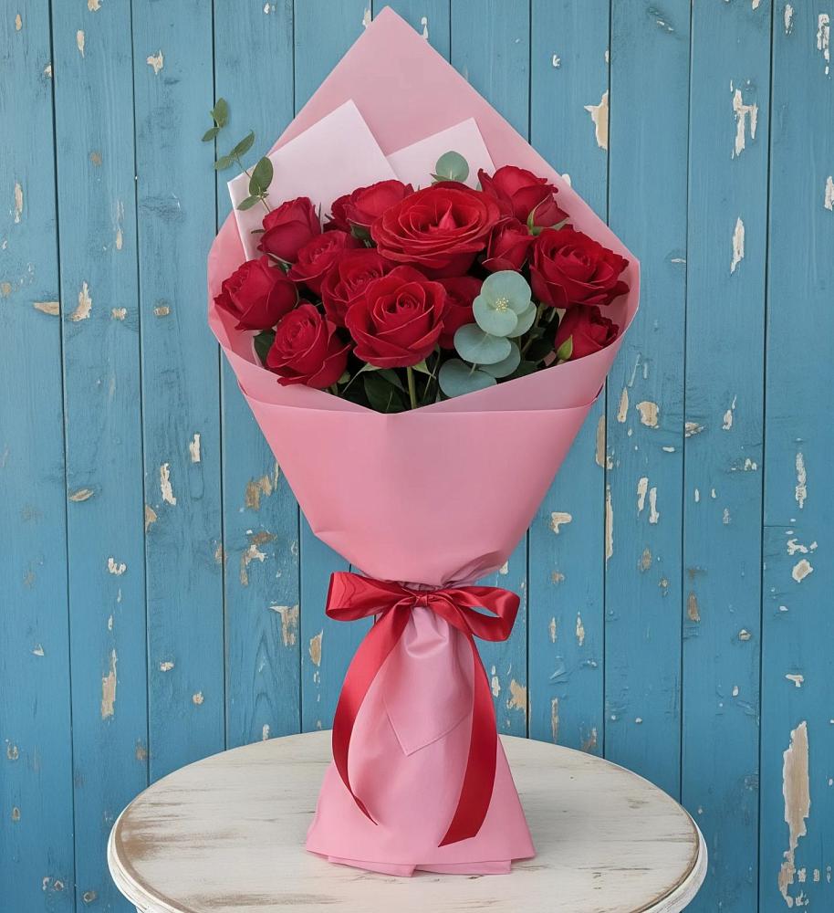 Букет цветов из: Розы в Толстяково