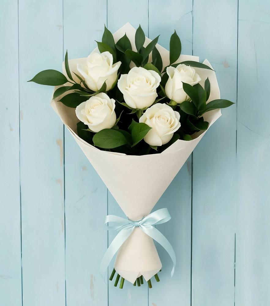 Букет цветов из: Розы в Толстяково