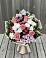 Букет цветов из: Альстромерии, Гвоздики, Розы и Хризантемы в Толстяково