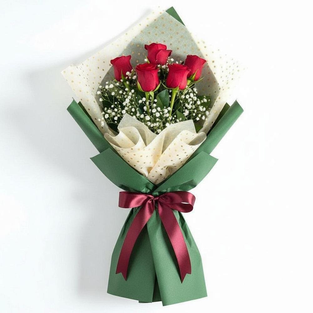 Букет цветов из: Розы в Толстяково