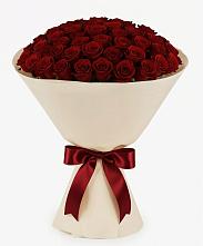 Букет 101 Бордовая роза Блэк Бакарра в Толстяково