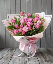 Букет Розовый кустик в Толстяково