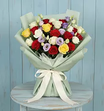 Букет цветов из:  Розы #REPLACE_PRED# Толстяково