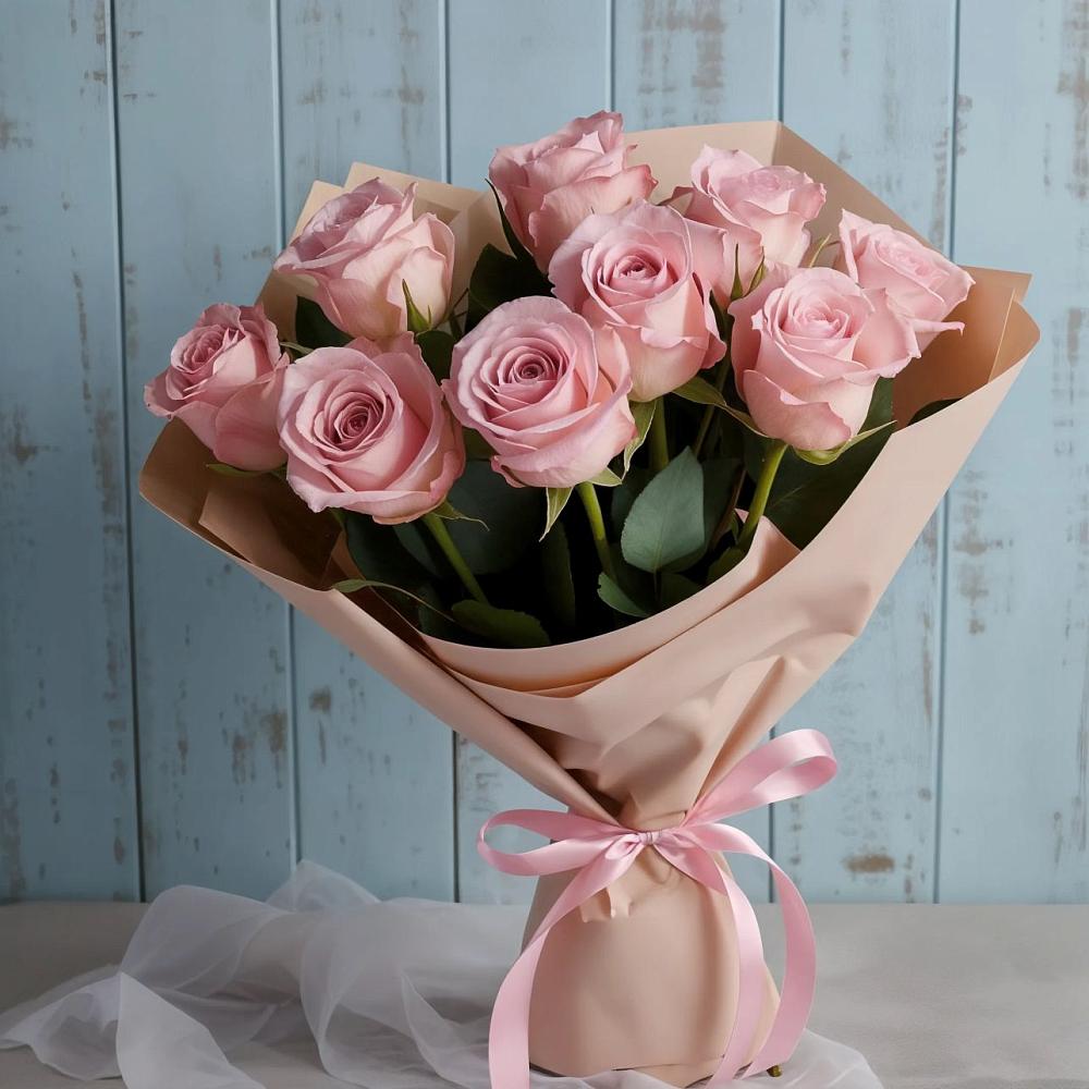 Букет цветов из: Розы в Толстяково