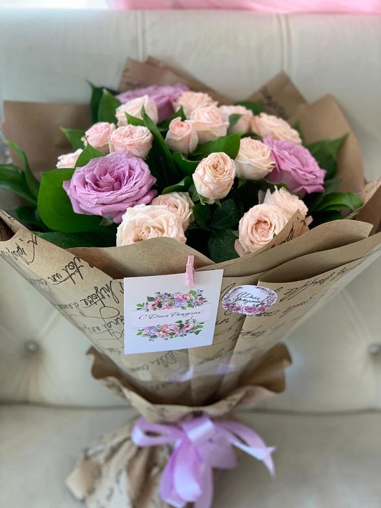 Букет цветов из: Розы в Толстяково