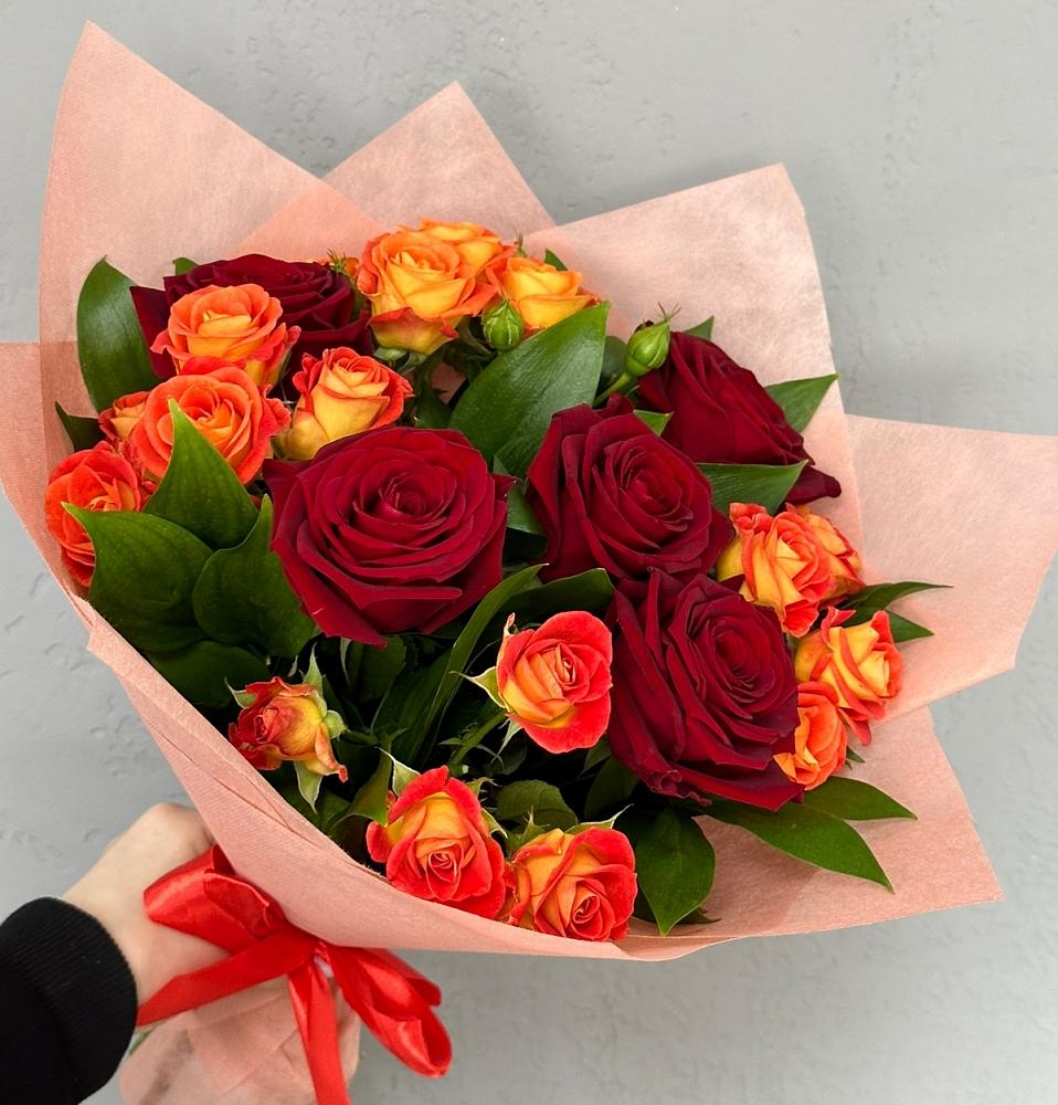 Букет Любовь и восторг в Толстяково