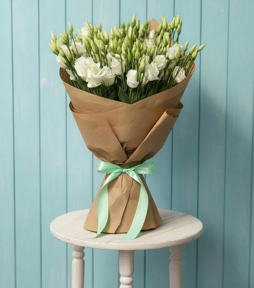 Букет цветов из: Лизиантусы в Толстяково