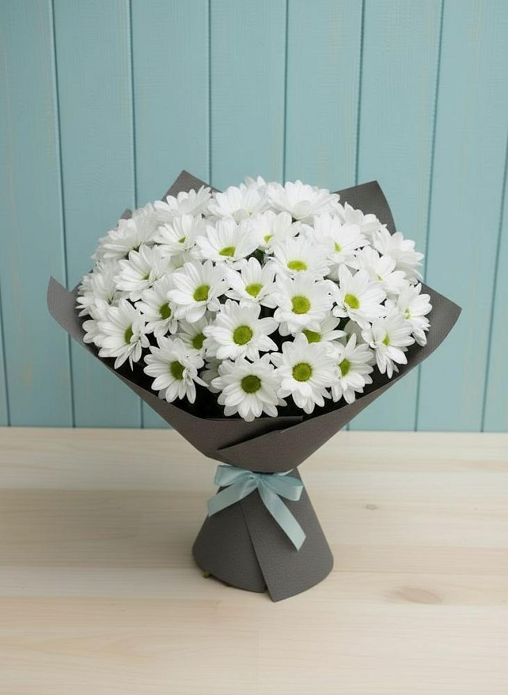 Букет цветов из: Хризантемы в Толстяково