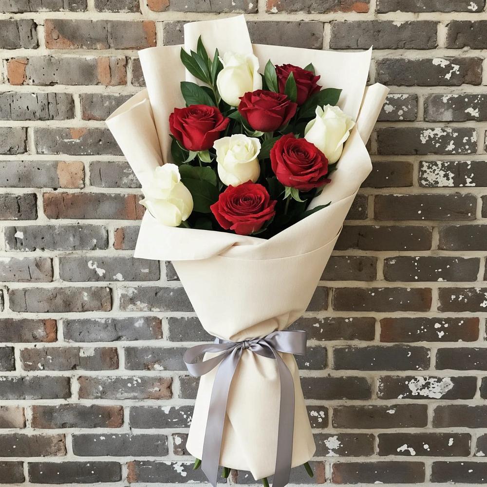 Букет цветов из: Розы в Толстяково