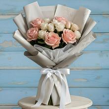 Букет цветов из:  Розы в Толстяково