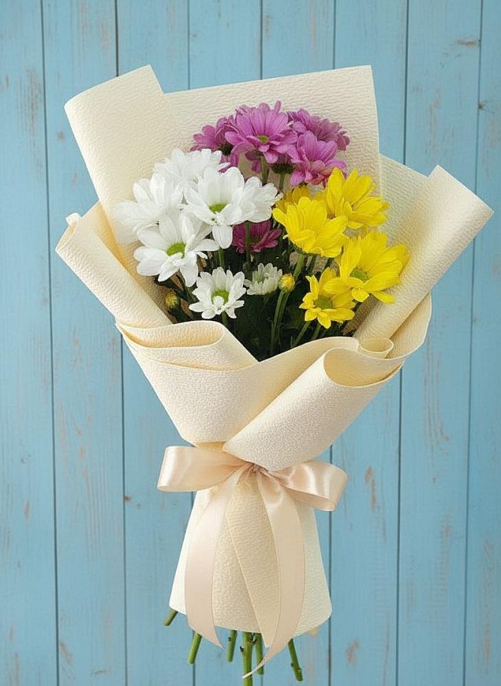 Букет цветов из: Хризантемы в Толстяково