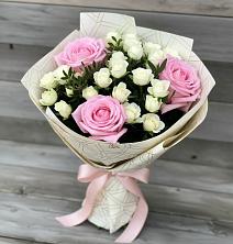 Букет цветов из:  Розы в Толстяково