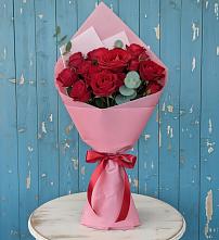 Букет цветов из:  Розы в Толстяково