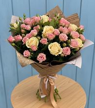 Букет цветов из:  Розы в Толстяково