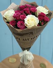 Букет цветов из:  Розы в Толстяково