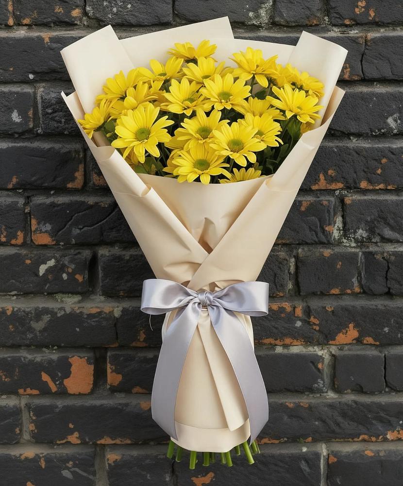 Букет цветов из: Хризантемы в Толстяково