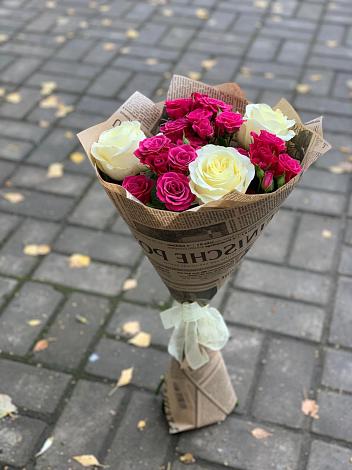 Букет цветов из: Розы в Толстяково