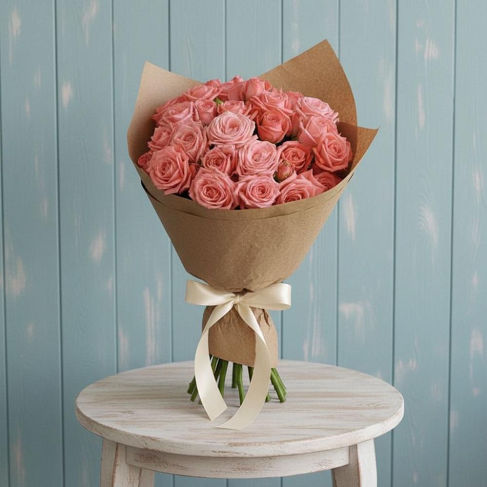 Букет цветов из: Розы в Толстяково