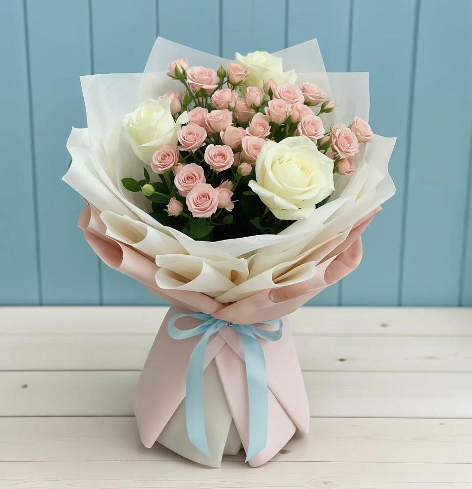 Букет цветов из: Розы в Толстяково