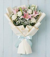 Букет цветов из:  Лилии в Толстяково