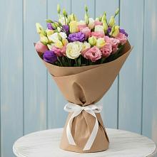 Букет цветов из:  Лизиантусы в Толстяково