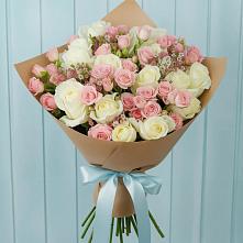 Букет цветов из:  Розы в Толстяково